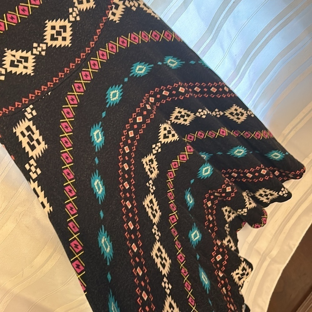 Banana Lemon Aztec Style Dress - Picture 3 of 8